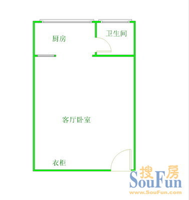 抚琴大厦户型图