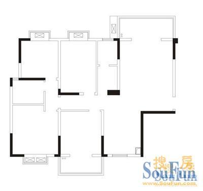 洪都中大道广电宿舍户型图
