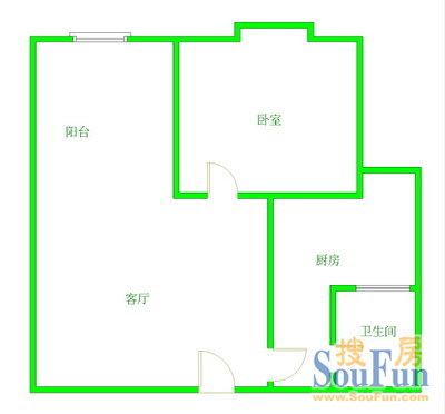 北顺苑户型图