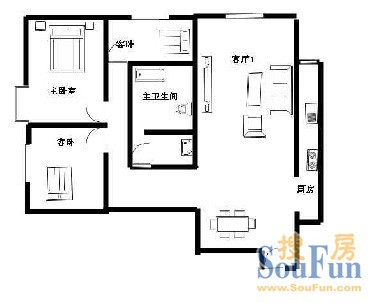 阳明东单位宿舍户型图