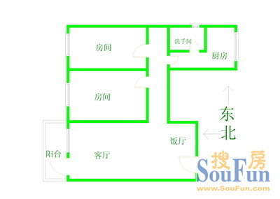 粤信广场观景楼户型图