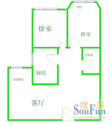 泰华公寓户型图