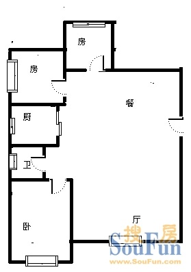 绿洲景芳户型图