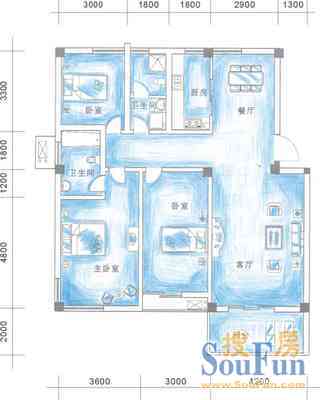 宝安江南村别墅户型图