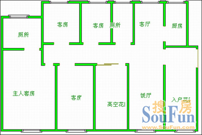 雍景豪园荟景台户型图