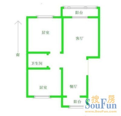 新天地大厦户型图