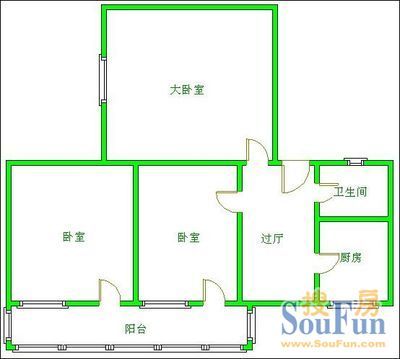 方池街28号院户型图