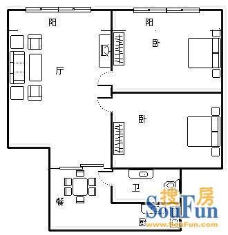 海椒市街10号院户型图