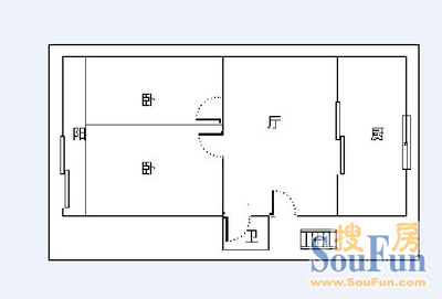建设路小区户型图