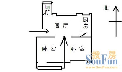 民航宿舍户型图