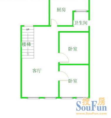 轻工厂宿舍轻工厂宿舍 3室 户型图&nbsp;3室2厅1卫1厨 94.00㎡