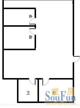 北京东路轻工研究所宿舍户型图