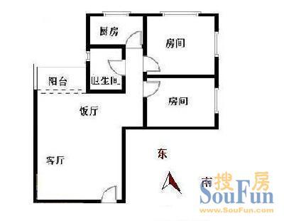 北京西路公费医疗宿舍户型图