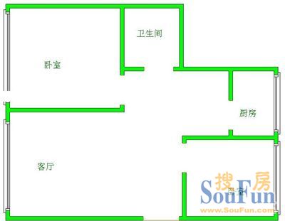 江山公寓户型图