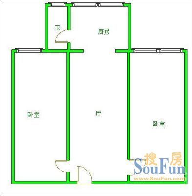 川棉厂宿舍户型图