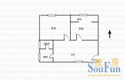 新河大市场居民楼户型图