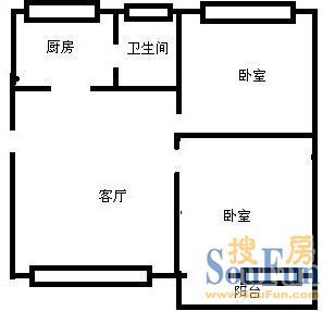 公交公司宿舍户型图
