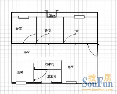 晚报大厦户型图