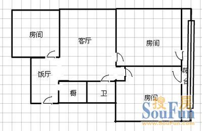 榕门路农行宿舍户型图