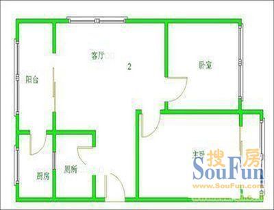 大石西路20号院户型图