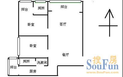金盆公寓商住楼户型图