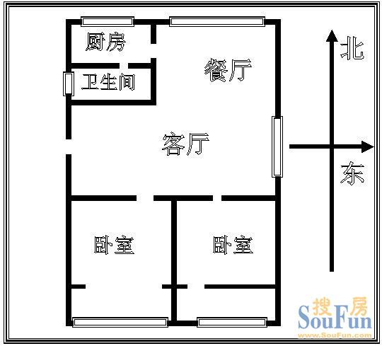 金盆岭自来水厂宿舍户型图