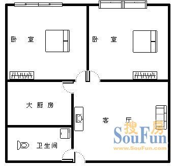 石人小区(青羊)户型图