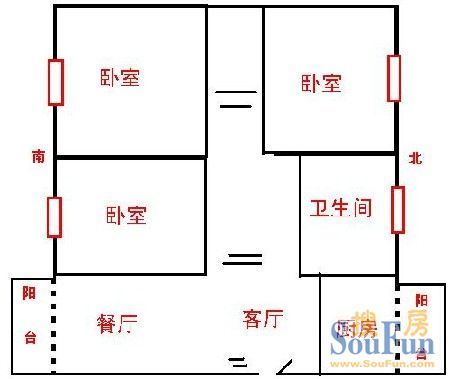 徐戎一村户型图
