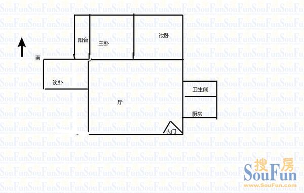 长沙第二十六中宿舍户型图