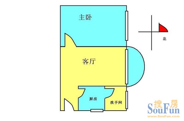 河畔花园户型图