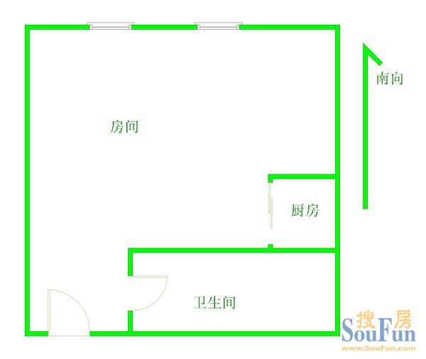 新达城公寓户型图