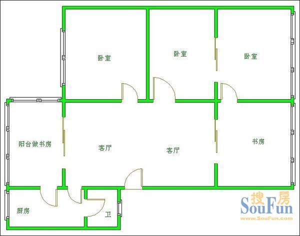 锦里西路127号院户型图