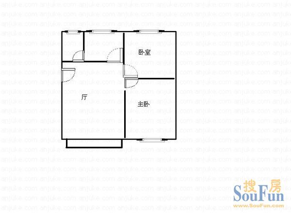 市政局宿舍户型图