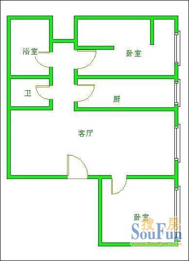 武侯横街小区户型图