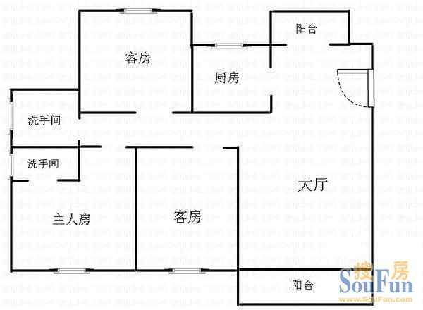 新湖一路小区户型图