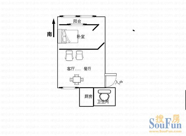 上城金都户型图