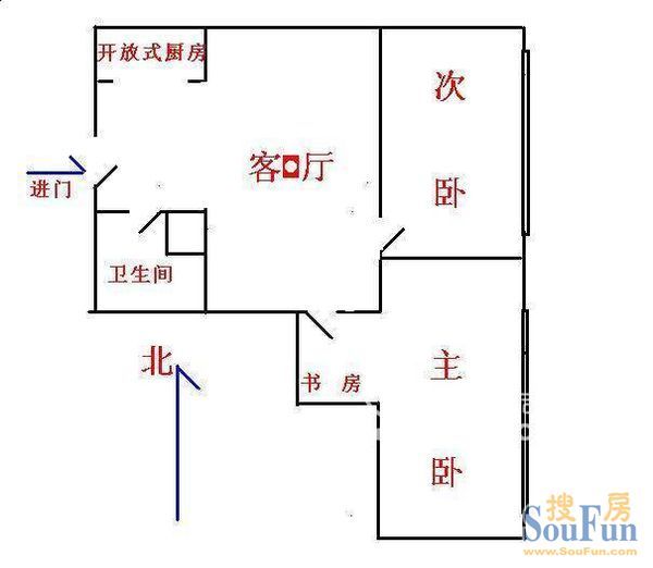 省农广校单位房户型图