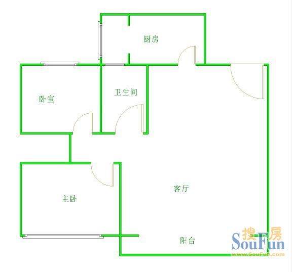 龙嘴小区户型图