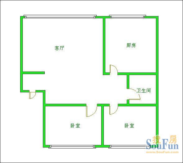 百兴苑户型图