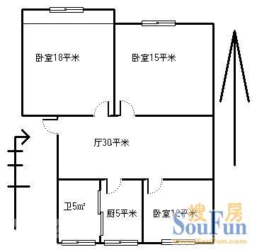 红旗区社区户型图