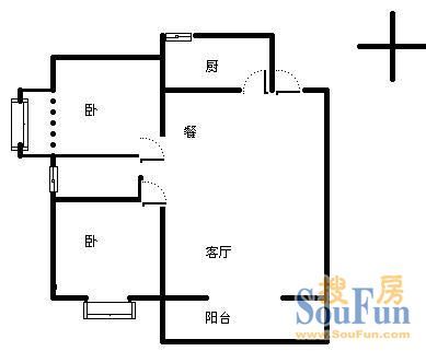 麓谷加州阳光户型图