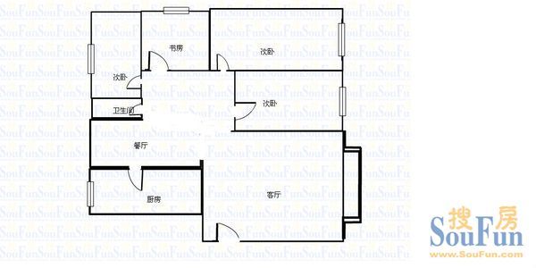 大众传媒教师公寓户型图