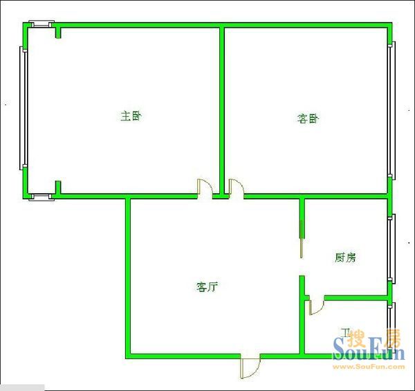 新鸿二区户型图