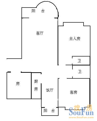 凯茵新城掬水湾户型图