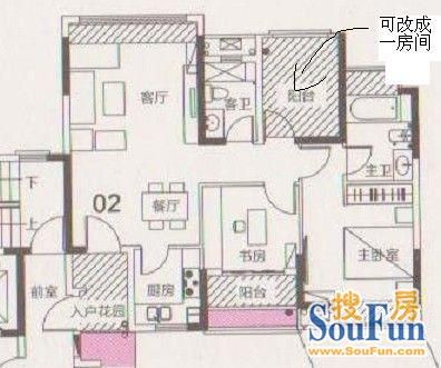 佳兆业曦岸户型图