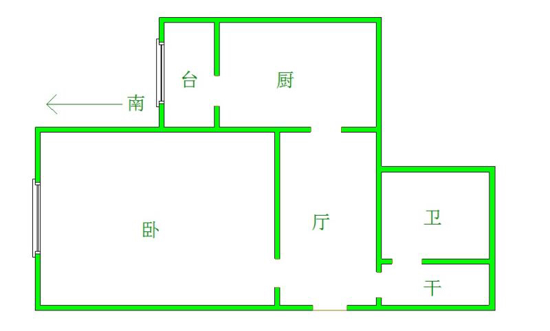 东惠家园小区 新小区带电梯.…106万 1室1厅/48.0㎡