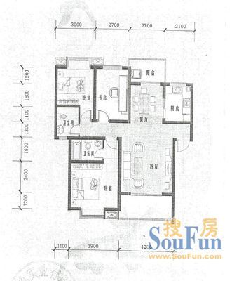 汉唐新城户型图