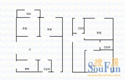 春江花园二期户型图