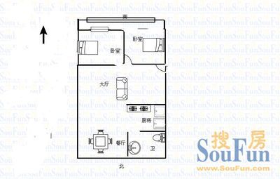 晨光花园户型图