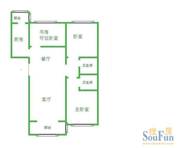 桂怡楼户型图